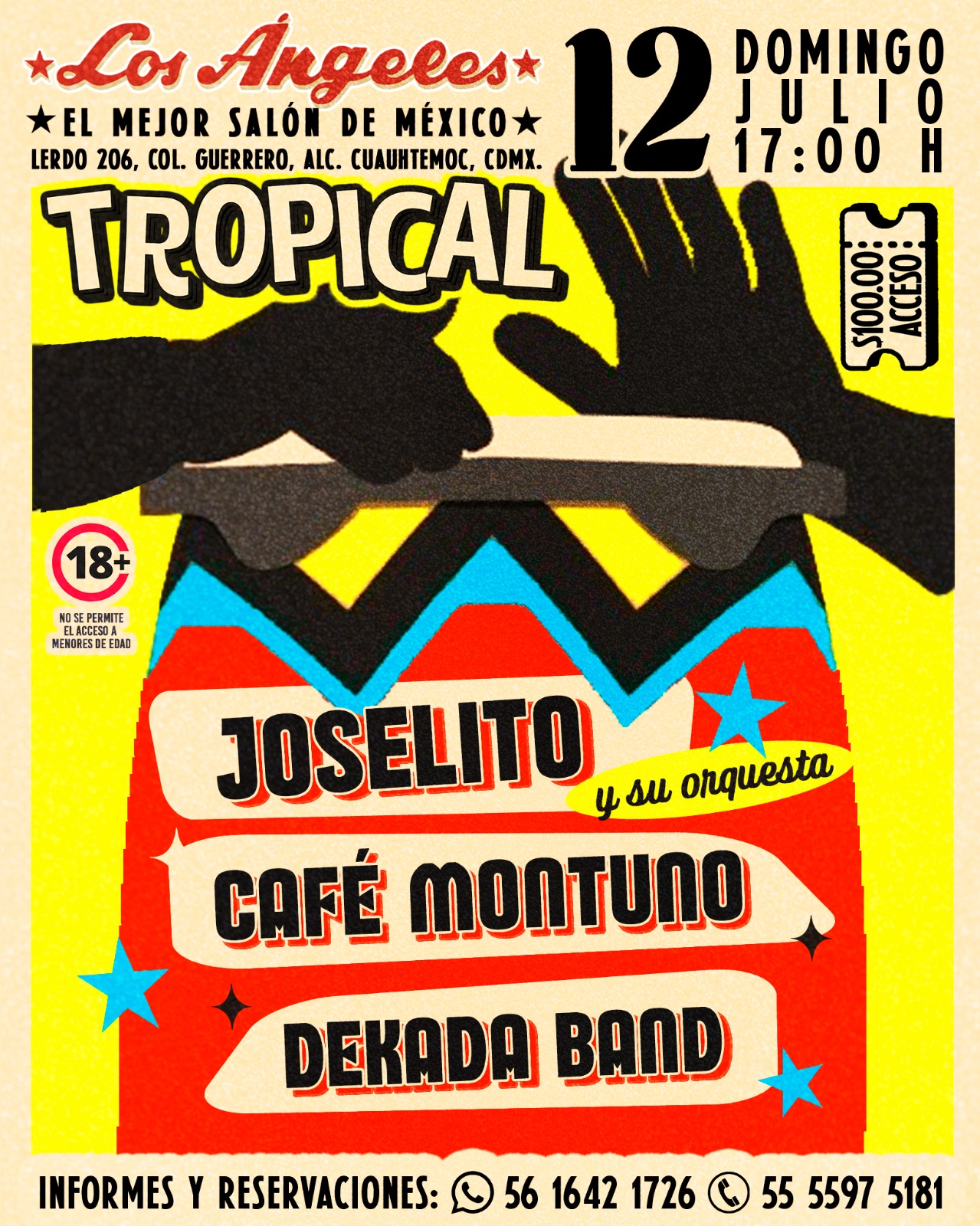 Domingo tropical 12 julio 2026