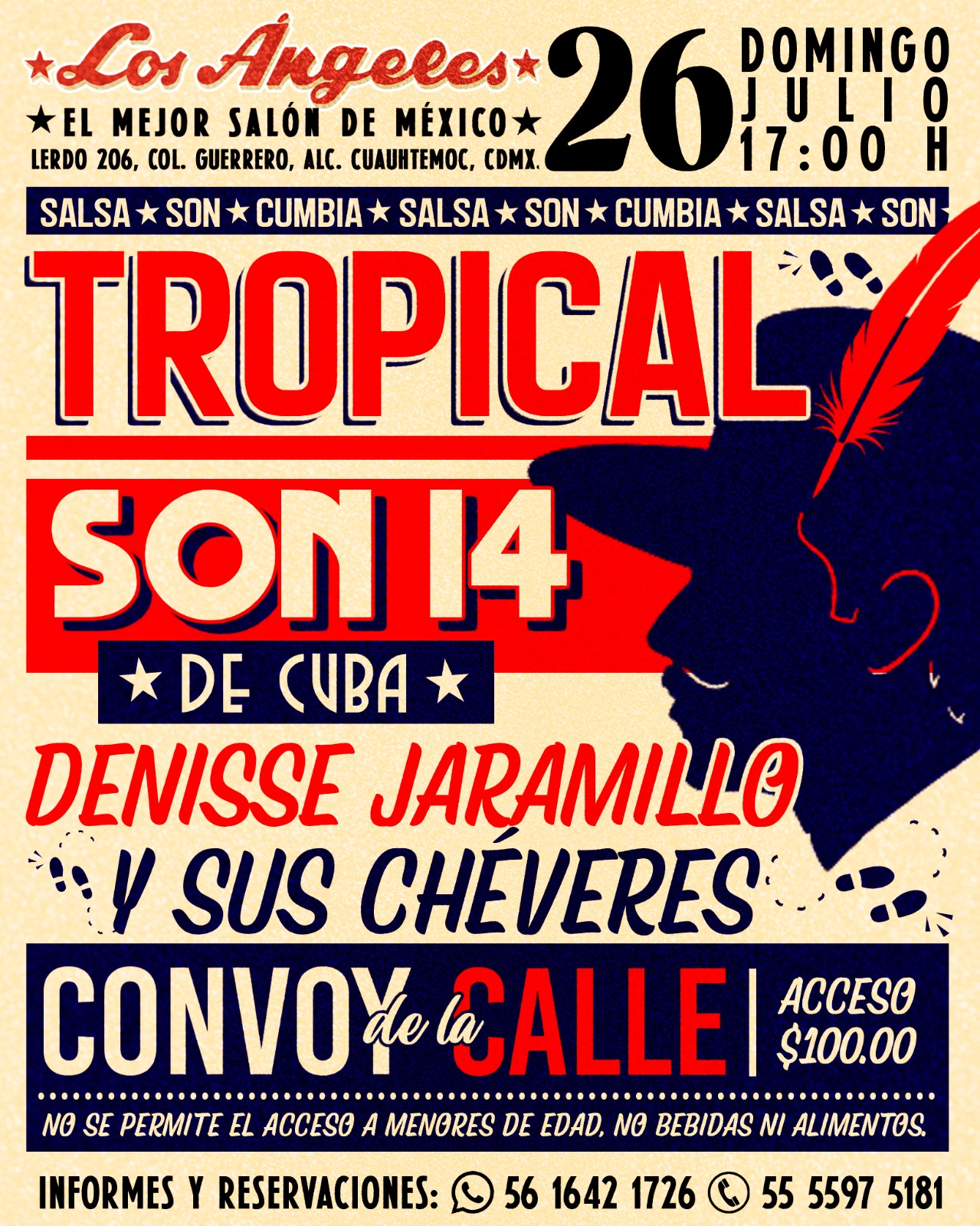 Domingo tropical 26 julio 2026