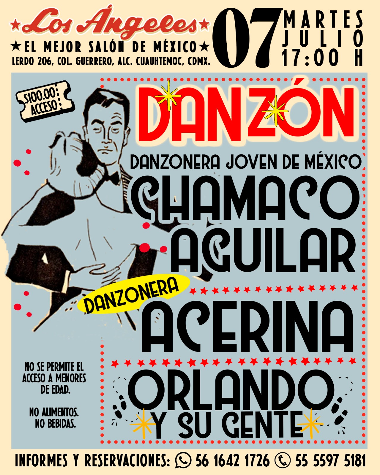 Martes de danzón 07 julio 2026