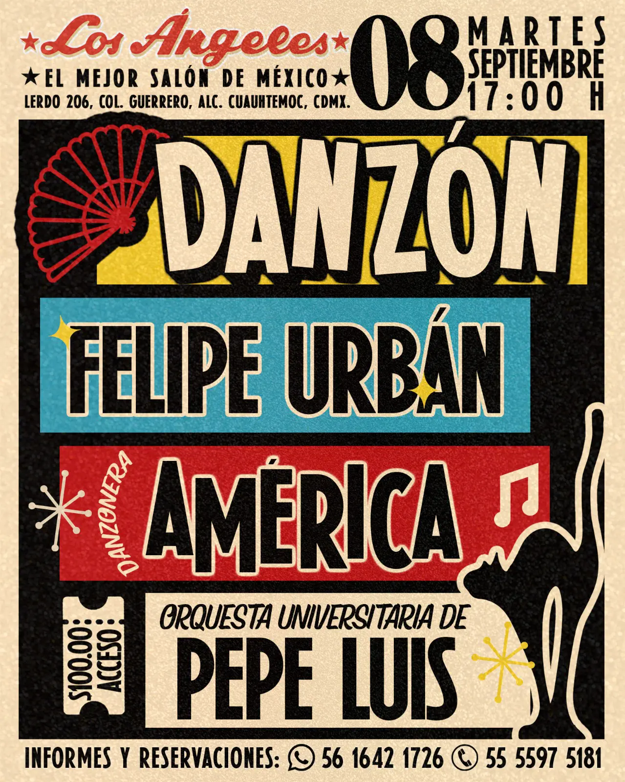 Martes de danzón, 08 de septiembre de 2026