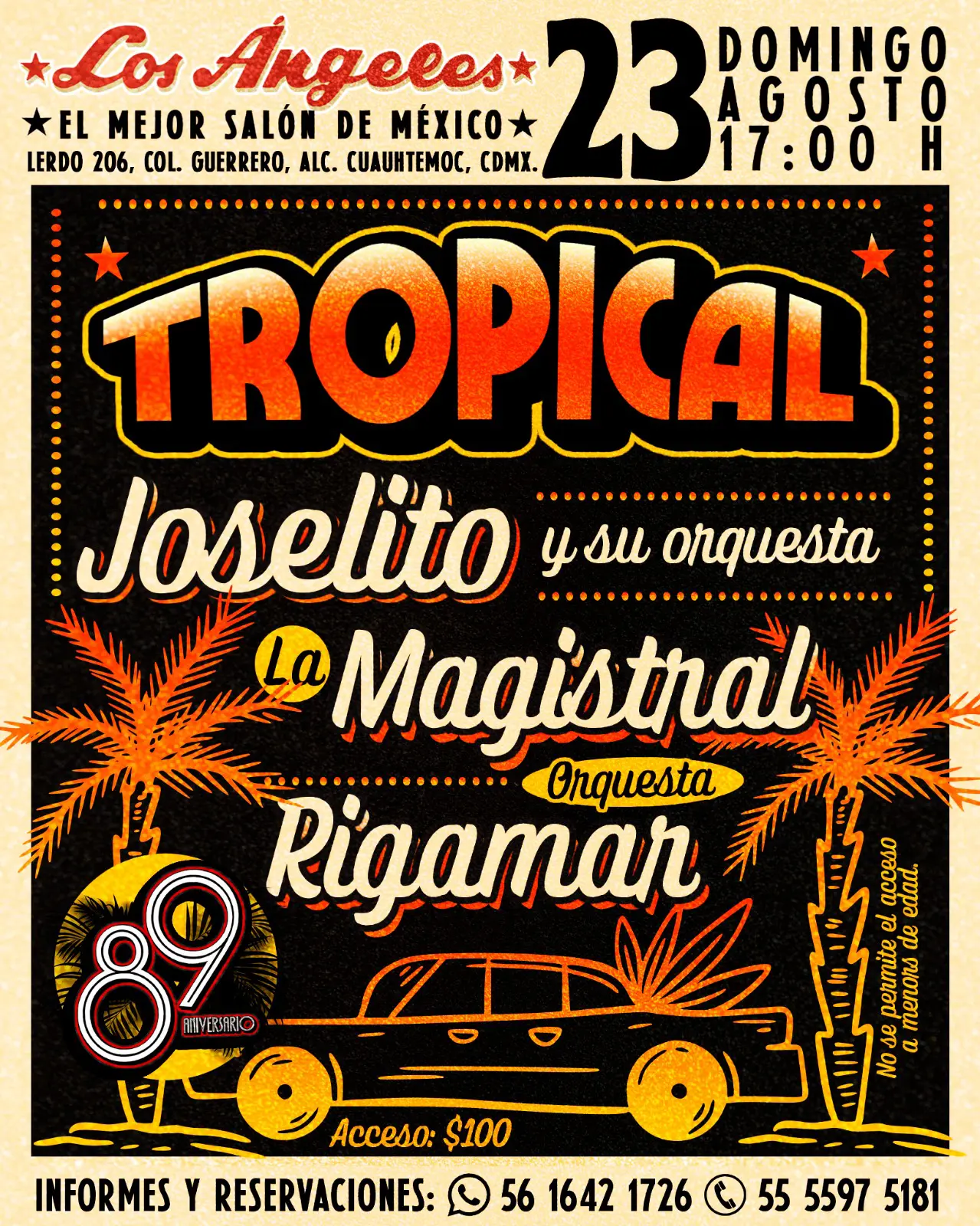 Matiné dominical con orquesta