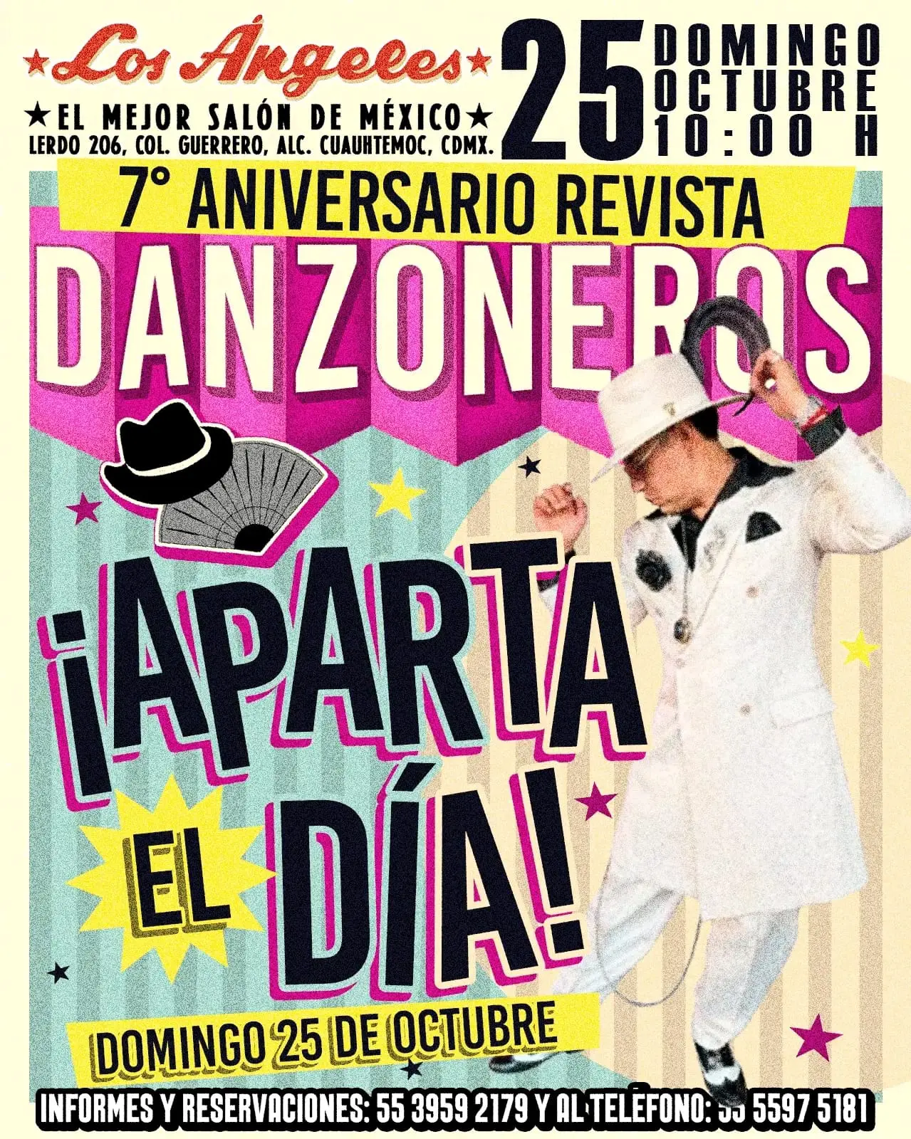 Sábado de danzón, 17 de octubre de 2026