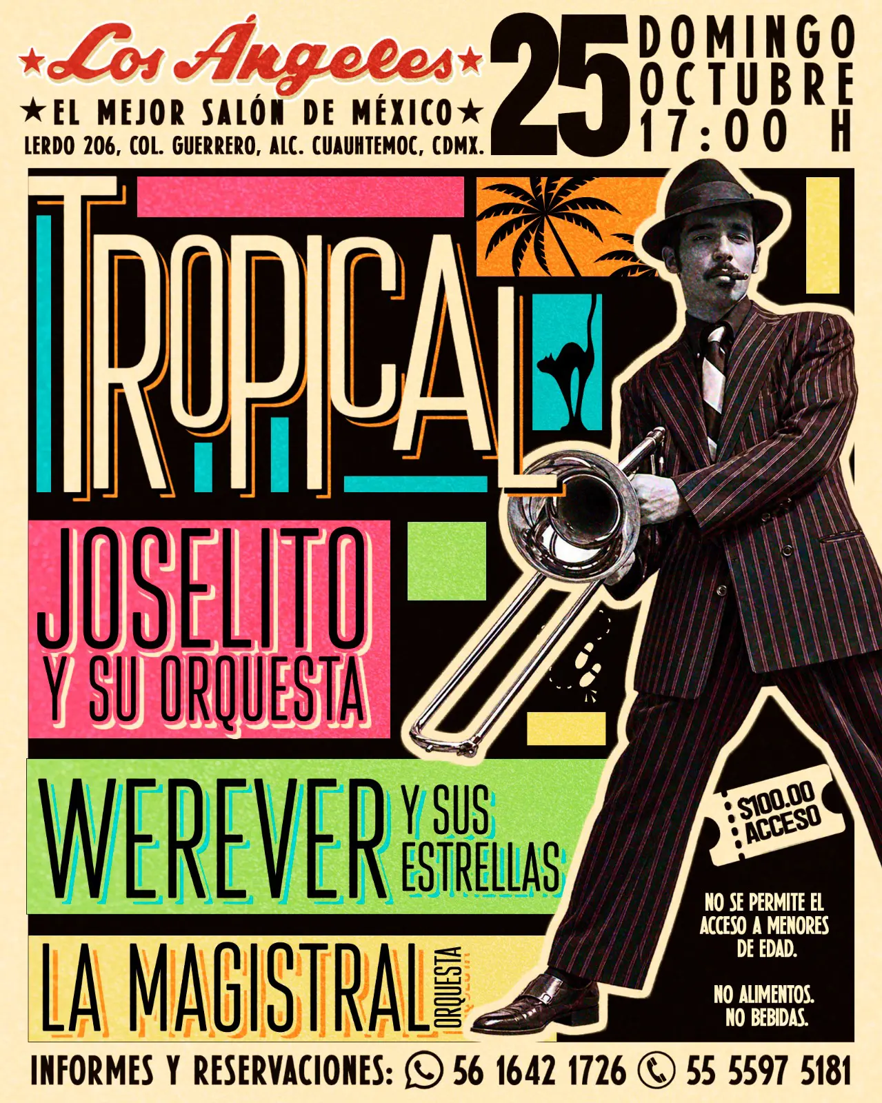 Domingo de salsa, 25 de octubre de 2026