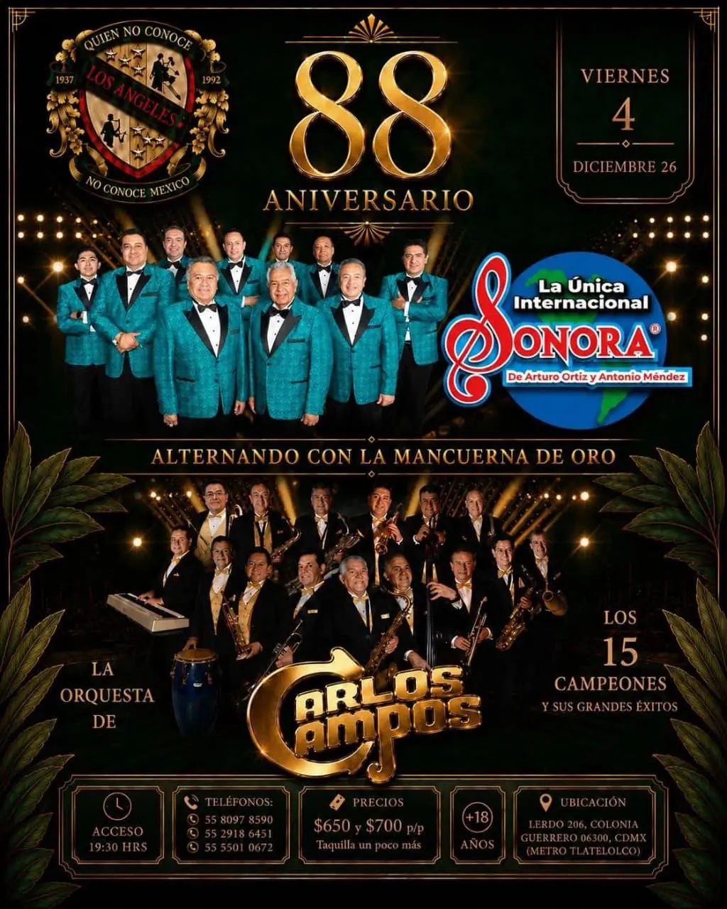 Viernes Especial, 04 diciembre 2026