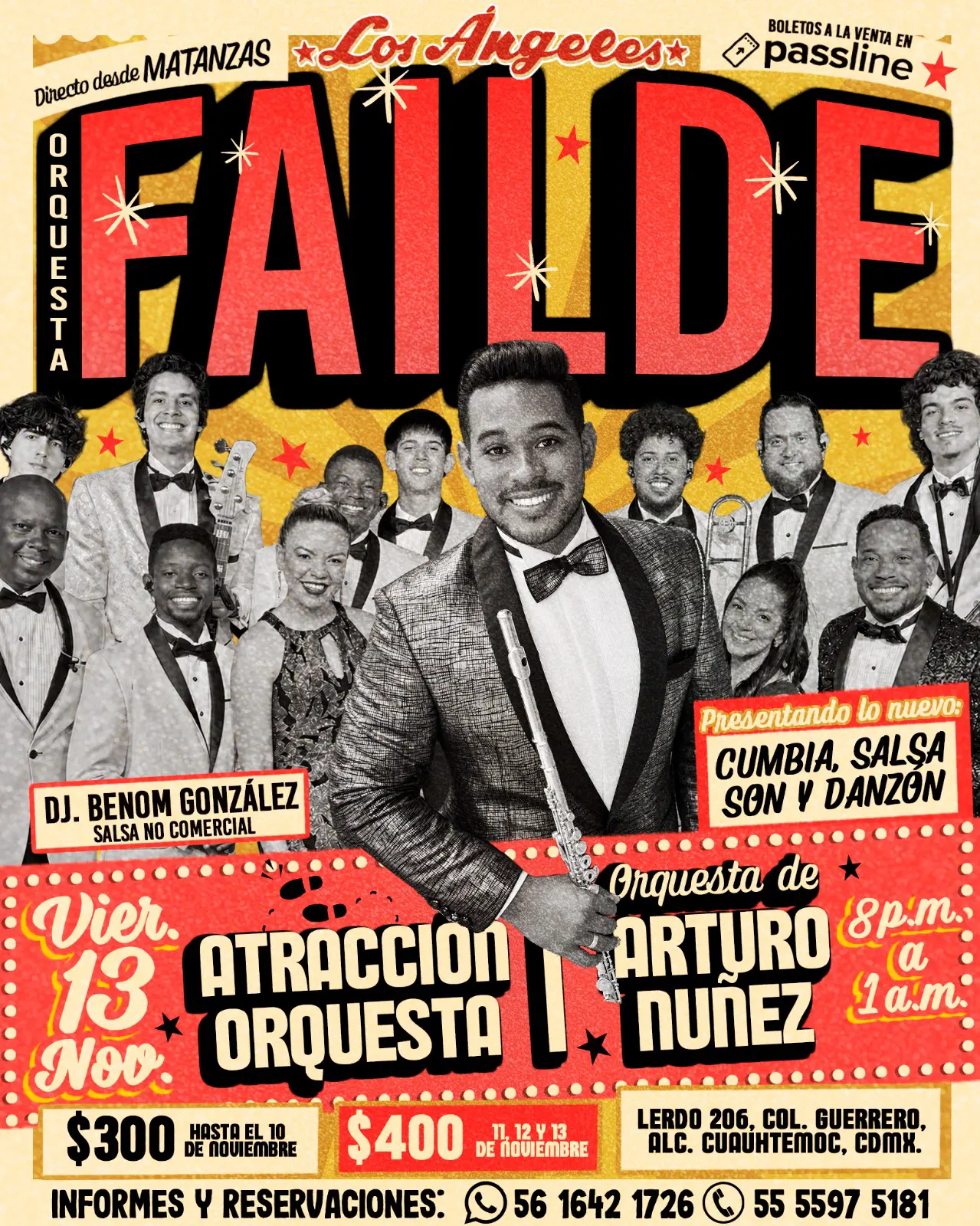 Viernes, 13 noviembre 2026, Failde